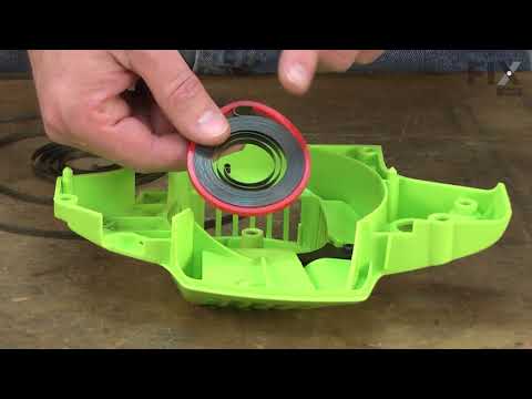 Poulan Chainsaw Repair - How to Replace the Recoil Spring