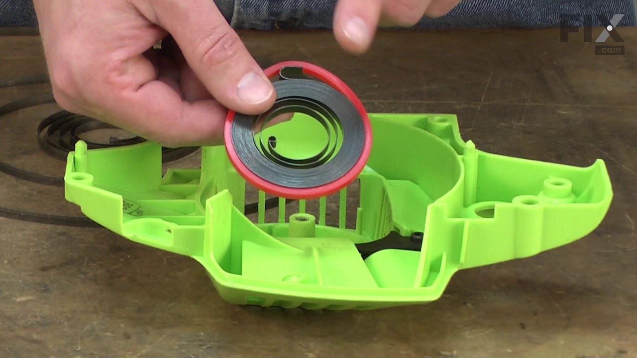Replacing your Poulan Chainsaw Spring-Starter