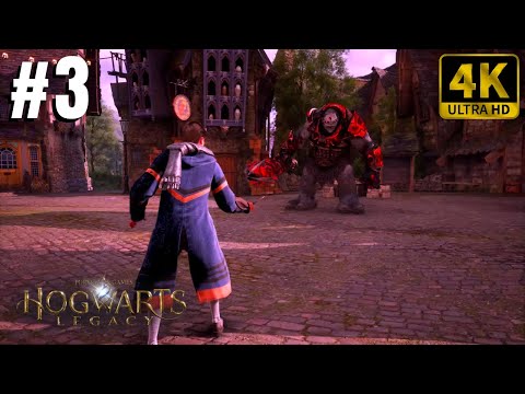 🎮 [4K] Hogwarts Legacy | Gameplay Walkthrough - Part 3 [ PC 4K 60FPS ]