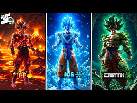 FRANKLIN Upgrade ELEMENTAL GOKU in GTA 5