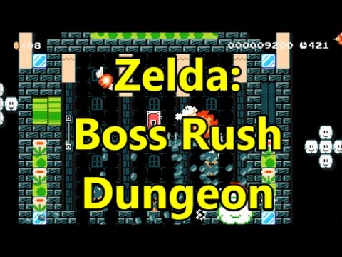 Zelda: Boss Rush Dungeon - Super Mario Maker
