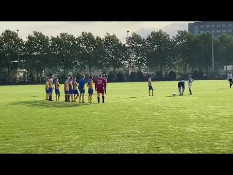 Voetbal wedstrijd internos