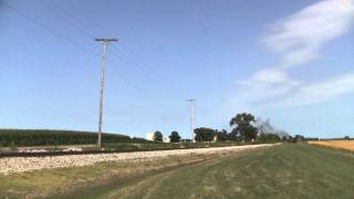preview picture of video 'Nickel Plate 765 Eastbound at Geneseo IL'