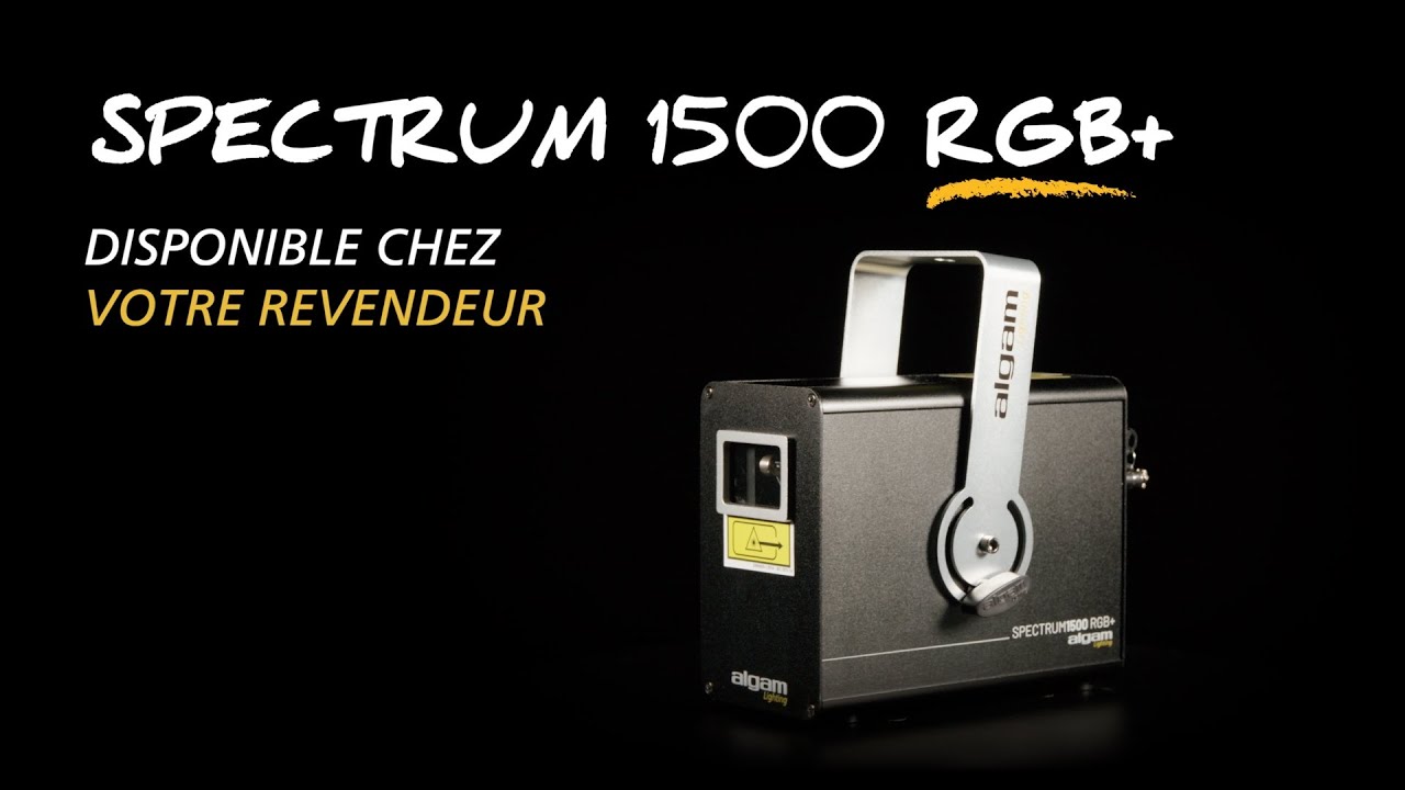 Laser d'animation 1500 mW sur batterie, contrôle App