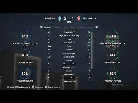 Reporte Partido Génesis eSports - Huracán eSports | COPA ARGENTINA IESA
