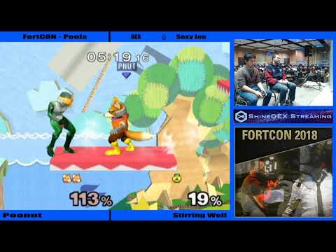 Peanut vs Stirring Wolf - FortCON 2018 Pools