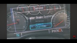 2015 Silverado 2500 HD 6.0 Service Trailer Brake Problem/Solution