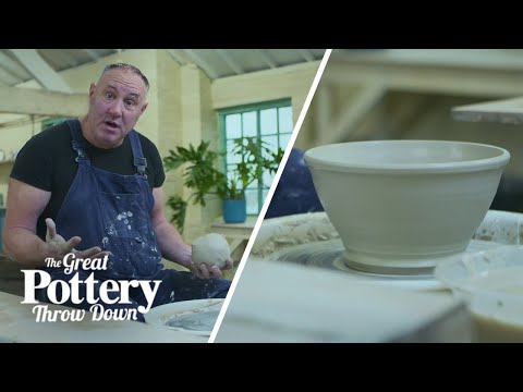 How to make a pottery bowl in under 3 minutes! | Mini Masterclass | The Great Pottery Throw Down