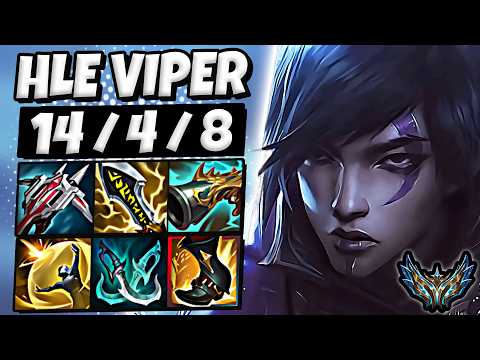 Aphelios vs Kaisa ADC [ HLE Viper ] Korea Challenger Patch 25.18