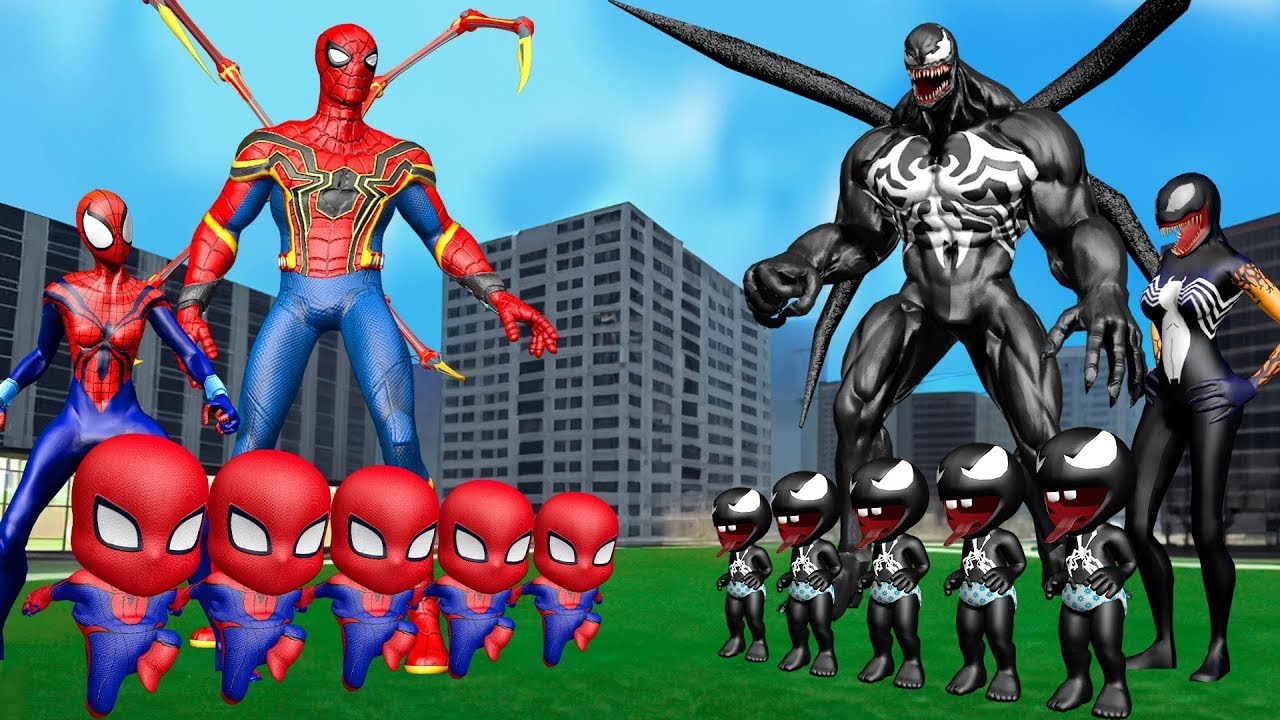 SPIDER-MAN 4: NEW HOME vs SPIDER-MAN NO WAY HOME, MILES MORALES, IRON MAN 4 FUNNY ANIMATION