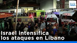 Israel intensifica los ataques en Líbano dejando 13 muertos
