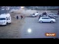 CCTV: Swift Car collides with another car at Delhi-Amritsar National Highway