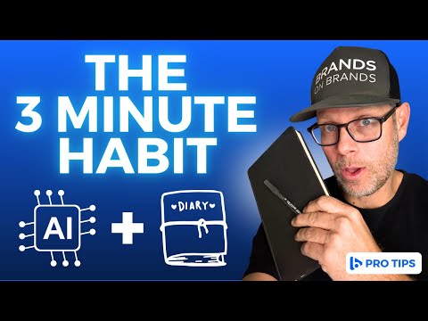 The 3 Minute Daily Habit That Will Change Your Personal Brand Forever