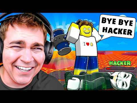 Banning Every Hacker in Survive Lava For Brainrot!