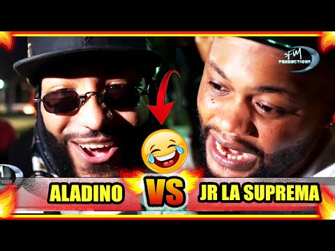 🤣 ( RISAS SUPREMAS 😅) Aladino vs Jr La Suprema Batalla de Freestyle en Guibia 2022