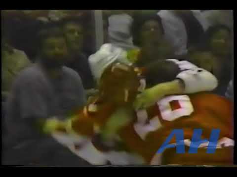 NHL Oct. 6, 1990 Nick Kypreos,WSH v Joey Kocur,DET Washington Capitals Detroit Red Wings