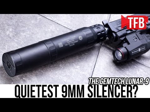 The Quietest 9mm Silencer Ever? The Gemtech Lunar 9 [SHOT Show 2020]