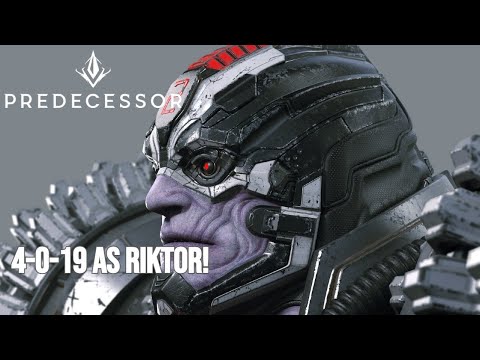 You want me to be your Riktor Support | Predecessor Gameplay
