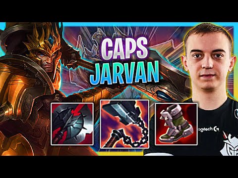 CAPS TRIES NEW META JARVAN IV MID! | G2 Caps Plays Jarvan IV Mid vs Talon! | Season 2023