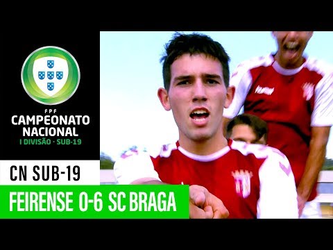 CN SUB-19: Cd Feirense 0 - 6 SC Braga