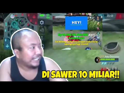 MOMENT PASCOL KINTIL DI SAWER 10 MILIAR