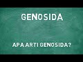 Apa Arti Kata Genosida