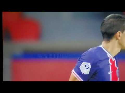 DI MARIA SPITS ALVARO|| Psg vs Olympique Marsella | 13/09/2020|