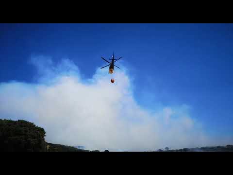 Extinción incendio Carrascal del Obispo