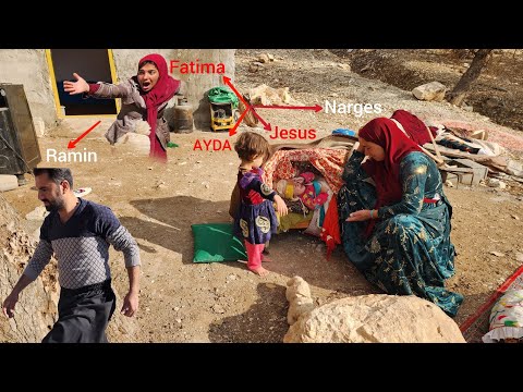 The tragic story of Narges and the children; from displacement to hope.