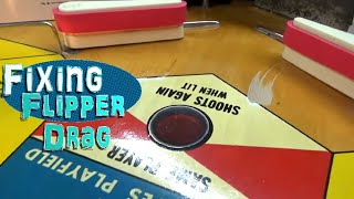 Fixing Flipper Drag On A Williams Grand Prix Pinball Machine