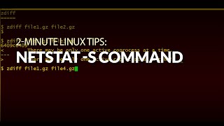 Download the video "How to use the netstat-s command"