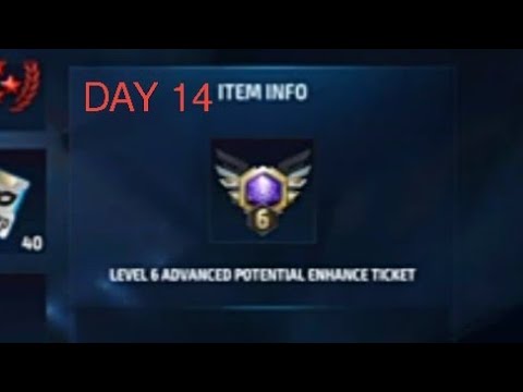 My Advanced Potential Ticket is only for HIM. F2P ACCOUNT DAY 14 (Marvel Future Fight)