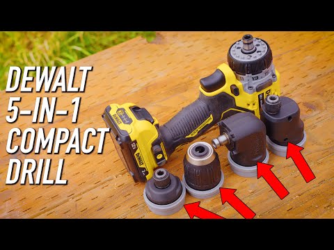 DeWalt's New 5-In-1 Drill: Is It Actually Useful? || Dr Decks