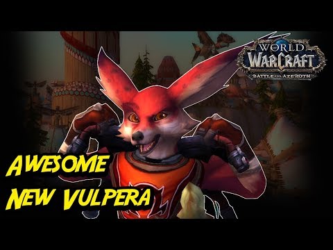 WOW 8.3 Vulpera Allied Race
