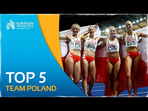 STUNNING TOP 5 performances from the Polish women's 4x400m Team