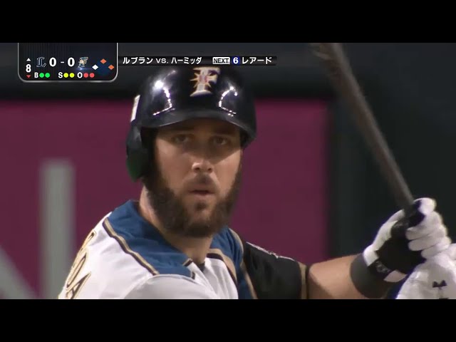 【8回裏】ファイターズ・大谷に待望の先制点!! ハーミッダ 2点タイムリー3ベース!! 2015/5/14 F-L