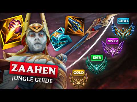 THE ZAAHEN JUNGLE GUIDE - HOW TO GET FREE ELO WITH ZAAHEN
