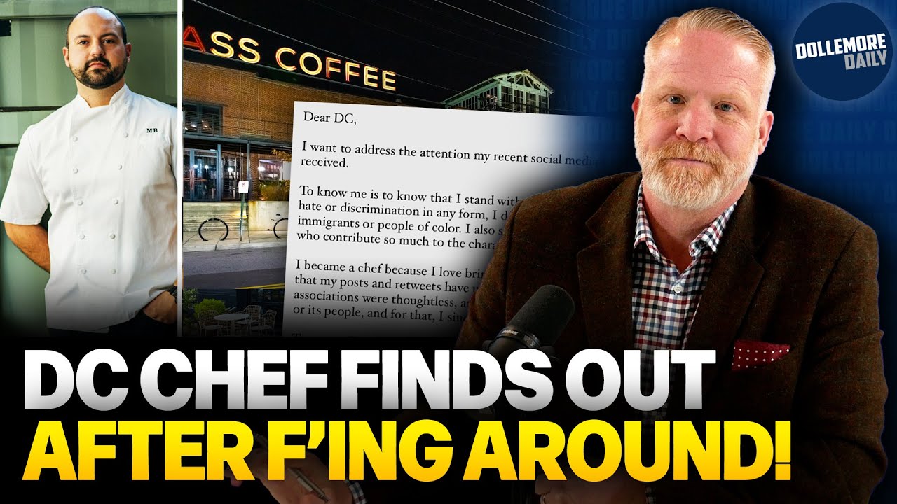 MAGA Chef in Washington DC Just RUINED HIS BUSINESSES!!!
