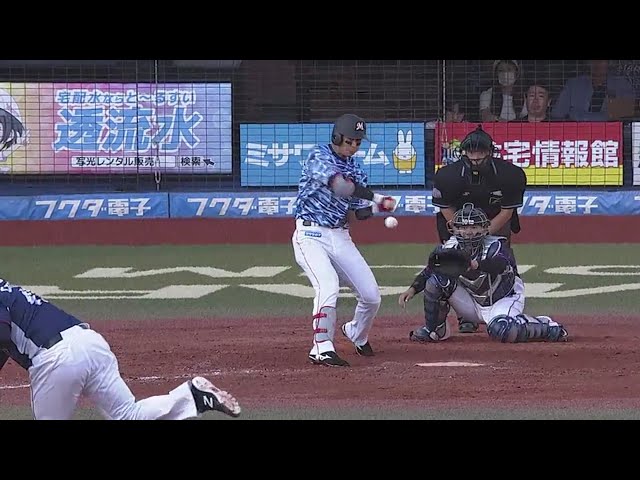 【9回裏】マリーンズ・藤岡裕 土壇場で第4号ソロホームランを放つ!! 2018/6/24 M-L