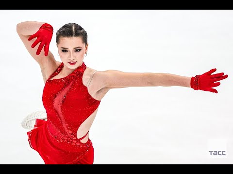 Камила Валиева./ I SEE RED /КП/ Москва  Гран При России по ФК 2023