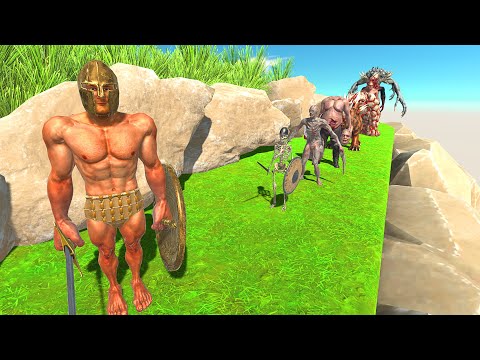 ACHILLES DEATH RUN - Animal Revolt Battle Simulator