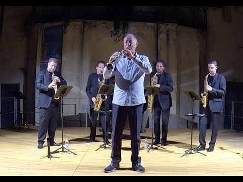 B. Marcello - Concerto in C min (II.Adagio) Saxofollia Saxophone Quartet & Federico Mondelci