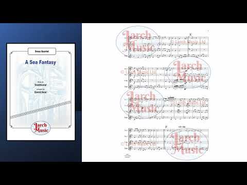 LM017 A Sea Fantasy for Brass Quartet