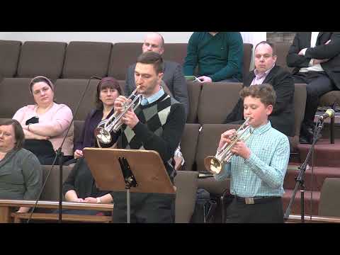 Под защитой Твоих крыл - дуэт труба