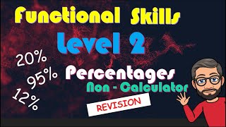 Functional Skills Maths Level 2 - Percentages revision