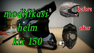 Download lagu modifikasi helm klx 150 part 2 ||setelah pasang pet ala ala JPX mp3