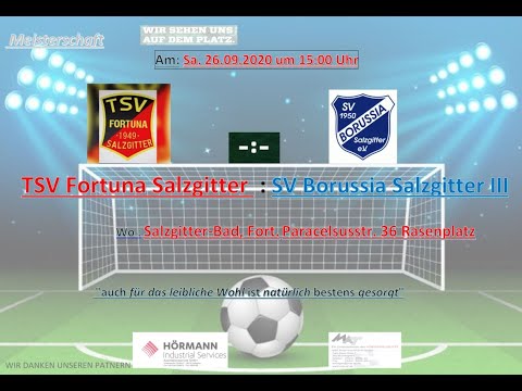 TSV Fortuna Salzgitter Herren gegen den SV Borussia Salzgitter III am 26.09.2020