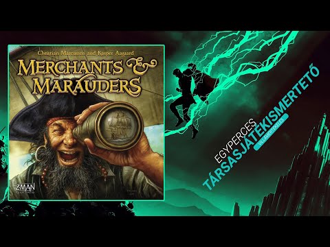 #144. Merchants & Marauders | Egyperces társasjátékismertető - Game-Obscura
