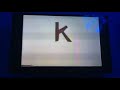 Sesame Street K For Kick