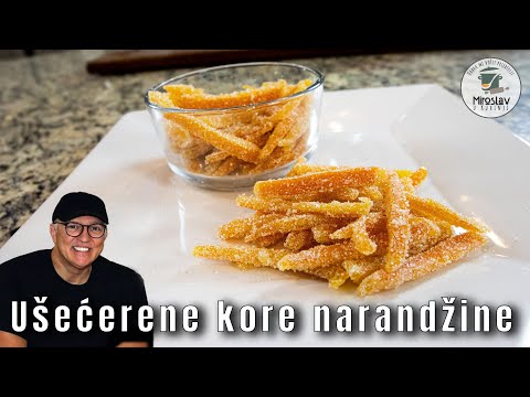🍊 Kako da Napravite Ušećerene Kore Narandže Kod Kuće! 🍊